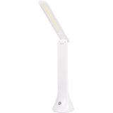 Benson Oplaadbare LED bureaulamp - 3 dimbare standen - compact - wit - 25 cm