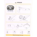 Benson Hoofdloupe met LED Verlichting + 4 Lenzen