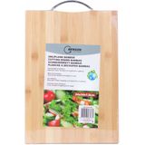 Benson Bamboe snijplank - duurzaam - met handgreep - 24 x 34 x 2 cm