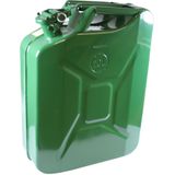 Benson Jerrycan - Metaal - Druksluiting - 20 Liter - Groen