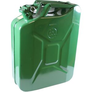 Benson Jerrycan - Metaal - Druksluiting - 20 Liter - Groen
