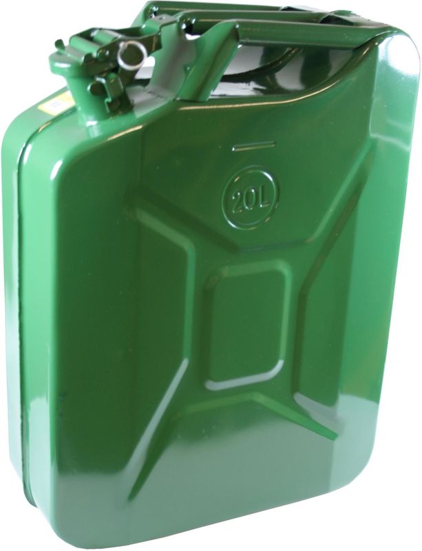 Benson Jerrycan - Metaal - Druksluiting - 20 Liter - Groen