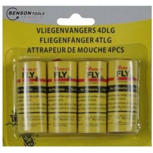 Benson - Vliegenvanger - Plakstrip - Effectieve Vliegenbestrijding