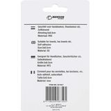 Handdoekhaak - handdoekhouder - theedoekhouder - houder -  RVS 50x85mm