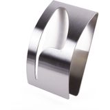 Handdoekhaak - handdoekhouder - theedoekhouder - houder -  RVS 50x85mm