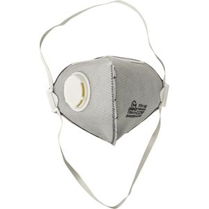 Benson Stofmasker met Ventiel - Grijs - CE Keur - FFP2 - 2 stuks