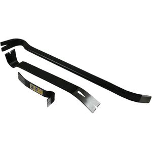 Benson Koevoet - Breekijzer Set - Staal - Zwart - 3 Delig