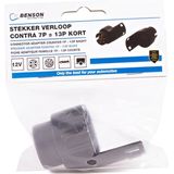 Benson - Aanhanger Stekker Verloop - 7-Polig naar 13-Polig - Duurzame ABS - Messing Contacten