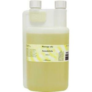 Alive Massageolie amandelolie 100% - 1000ml