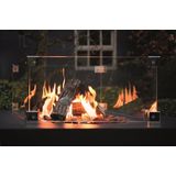 Happy Cocooning Glazen Ombouw Cocoon Table Inbouwbrander - Vierkant 40 X 40 X 17 Cm
