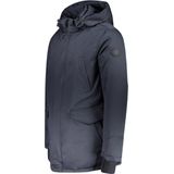 Airforce - Slimfit Herringbone Parka - Dark Navy - Winterjas