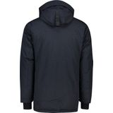 Airforce - Slimfit Herringbone Parka - Dark Navy - Winterjas