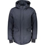 Airforce - Slimfit Herringbone Parka - Dark Navy - Winterjas