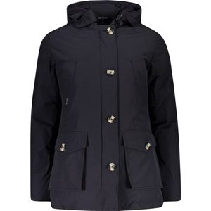 Airforce Jas Blauw Normaal Vrouwen Herfst/Winter Collectie Polyamide