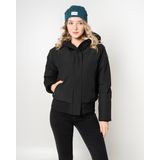 Airforce - Bomber Jacket - True Black - Capuchon - Ritssluiting