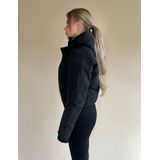 Airforce - Bomber Jacket - True Black - Capuchon - Ritssluiting