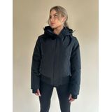 Airforce - Bomber Jacket - True Black - Capuchon - Ritssluiting
