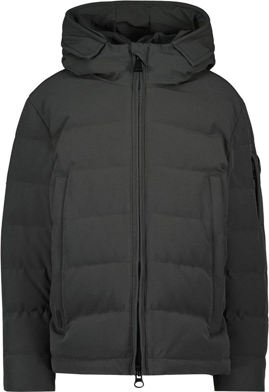 Airforce - Winterjas - Grijs - Buitenjas voor Jongens - Met Capuchon