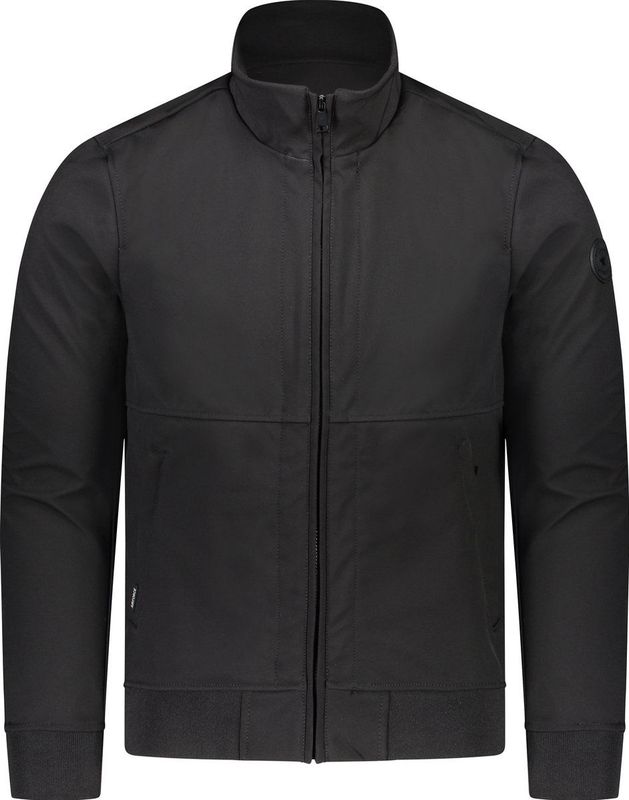 Airforce Jas Zwart - Normale Pasvorm - Polyester - Mannen