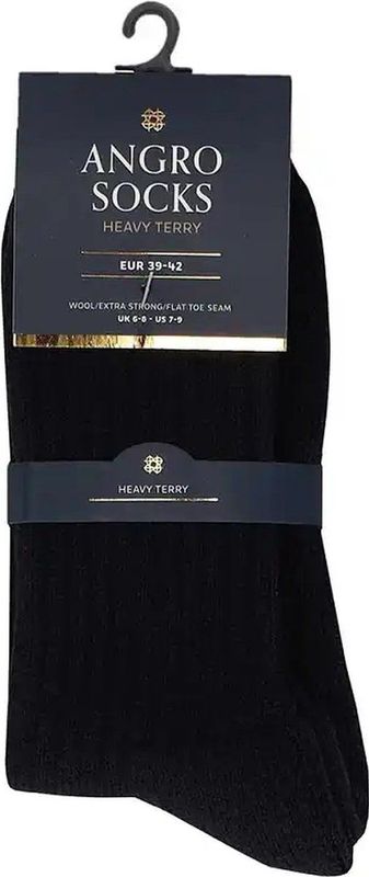 Angro - Heren Sokken - Badstof Zool - Heavy Terry - Dikke Warme Wollen Sokken