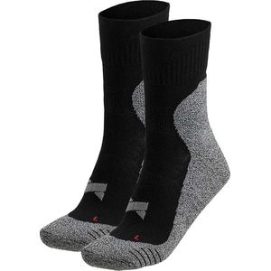 Xtreme - Halfhoge Sportsokken - Wit - Met Coolmax - 42-45 - Verstevigd Voetbed