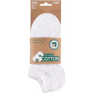 Apollo - Sneakersokken - Black - Biologisch Katoen