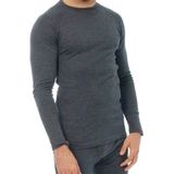 Heatkeeper Thermo ondergoed heren - lange mouw - Antracite