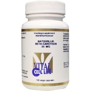 Vital Cell Life Beta caroteen 35 mg pro vitamine A 100 Capsules