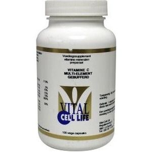 Vital Cell Life Vitamine C multi element gebufferd 100 capsules