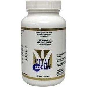 Vital Cell Life Vitamine C multi element gebufferd 100 capsules