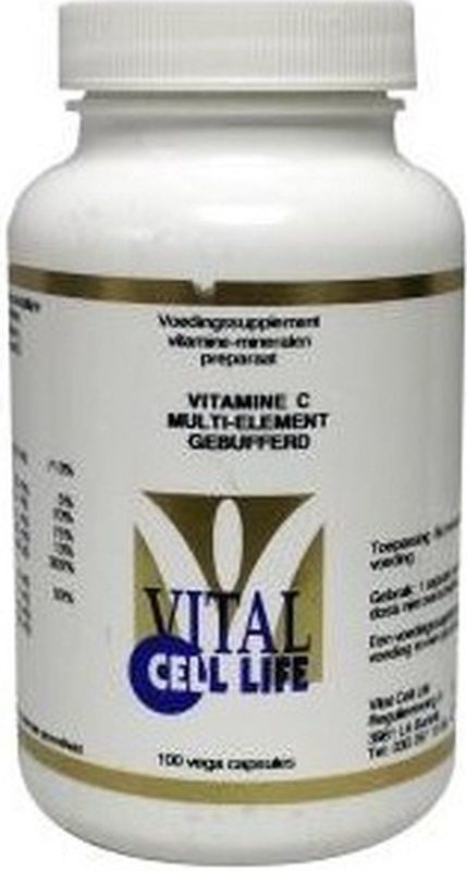 Vital Cell Life Vitamine C multi element gebufferd 100 capsules