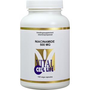 Vital Cell Life Niacinamide vitamine B3 100 Vegetarische capsules