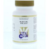 Vital Cell Life Vitamine B6/B12/B2 folaat 60 capsules