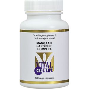 Vital Cell Life Mangaan/L-arginine complex 100 capsules