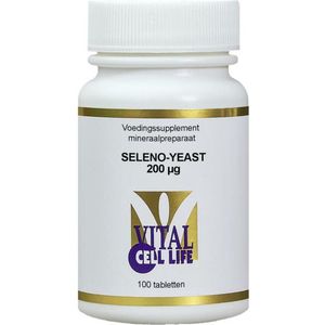 Vital Cell Life Seleno yeast 200 mcg 100 tabletten
