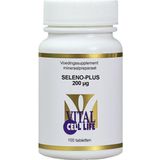 Vital Cell Life Seleno plus seleniummethionine 200 mcg 100 tabletten