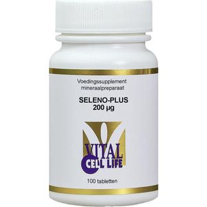 Vital Cell Life Seleno plus seleniummethionine 200 mcg 100 tabletten