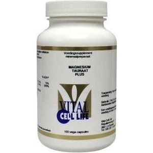 Vital Cell Life Magnesium tauraat plus B6  100 Capsules |