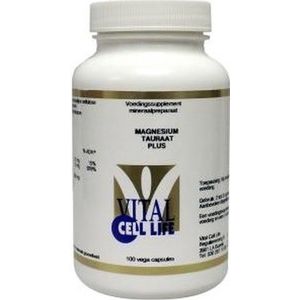 Vital Cell Life Magnesium tauraat plus B6  100 Capsules |
