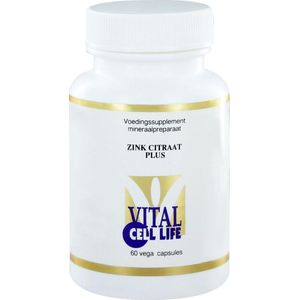 Vital Cell Life Zink citraat plus 60 capsules