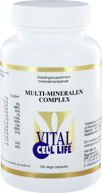 Vital Cell Life Multi mineralen complex 100 capsules