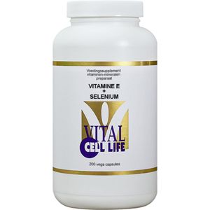 Vital Cell Life Vitamine E & selenium  200 Vegetarische capsules