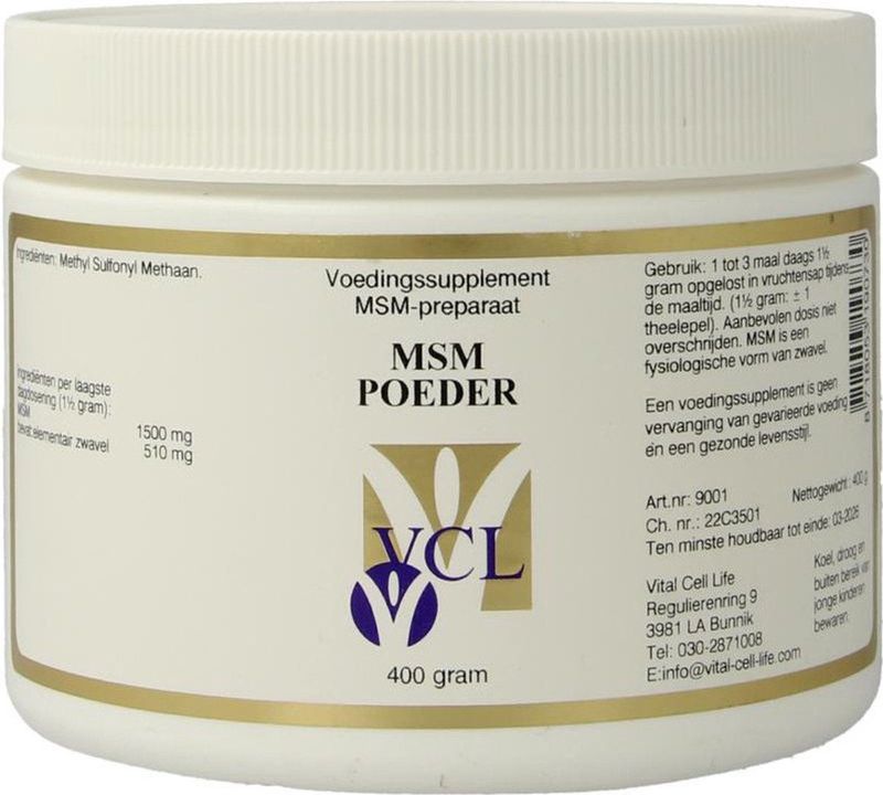 Vital Cell Life MSM 400 gram