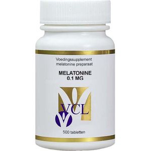 Vital Cell Life - Melatonine - 0.1 mg - 500 Tabletten
