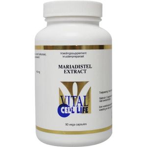 Vital Cell Life Mariadistel 90 Vegetarische capsules