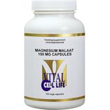 Vital Cell Life Magnesium malaat 150 mg 100 Vegetarische capsules