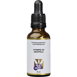 Vital Cell Life Vitamine AD druppels 30 Milliliter