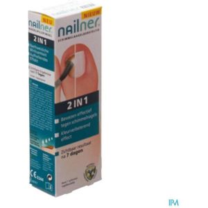 Nailner 2in1 Kalknagel kwastje 5ml