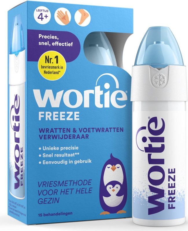 Wortie - Wrattenpen - Bevriezen van Wratten - Eenvoudig in Gebruik