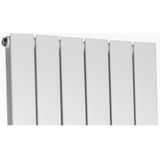 Millennium-dubbel sierradiator 2000x450 wit